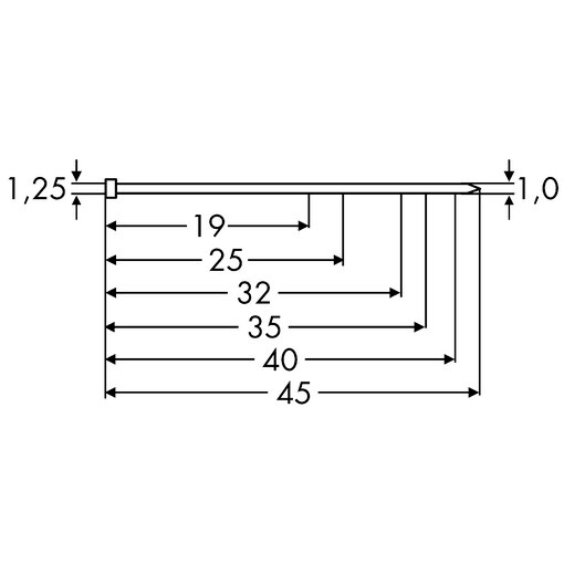 Stauchkopfnägel Typ B-IV 1,2x25 mm